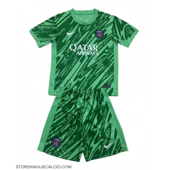 Paris Saint-Germain Portiere Maglia Gara Casa Repliche 2024-25 Bambino
